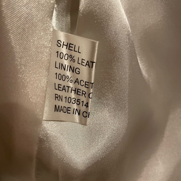 IDENTIFY ~ FUN FUN FUN!! Silver Leather Jacket - Picture 5 of 14